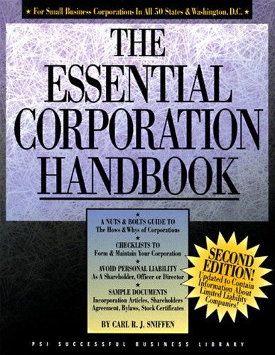 The Essential Corporation Handbook