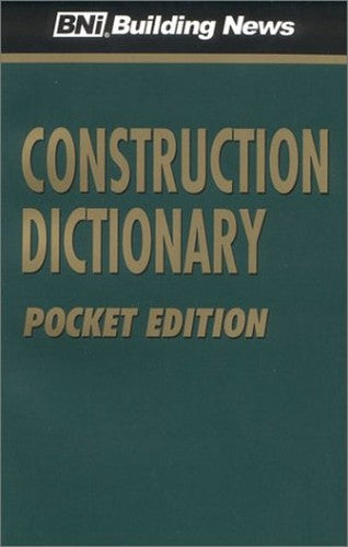 Construction Dictionary - Pocket Ed