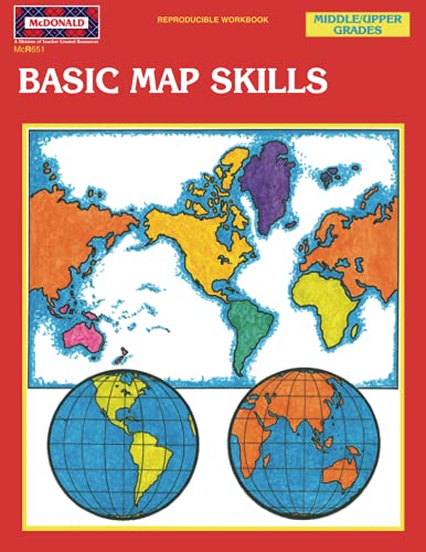 Basic Map Skills Reproducible Workbook: Grd 5-6