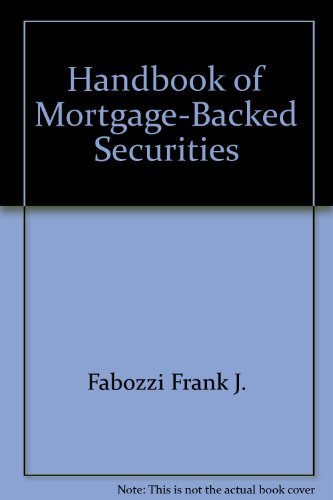 Handbook of Mortgage-Backed Securities