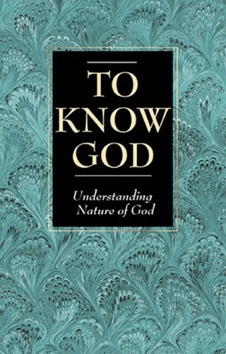 To Know God