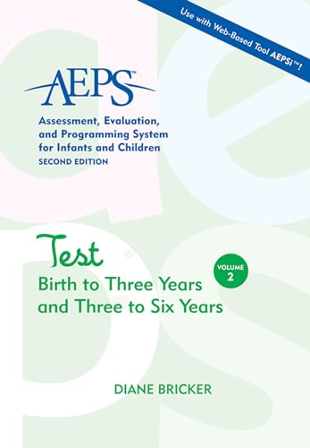 Assessment, Evaluation, and Programming System for Infants and Children (AEPS (R))