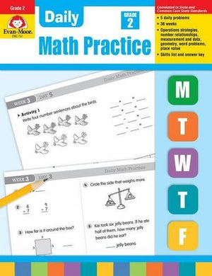 Daily Math Practice, Grade 2 Te