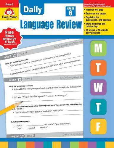 Daily Language Review Grade 6+ Te