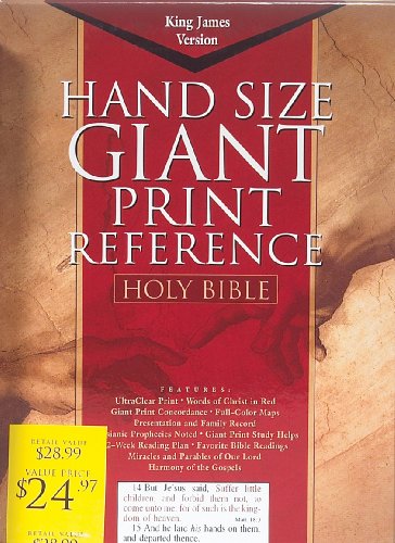 Bible Kjv Giant Print Reference Black