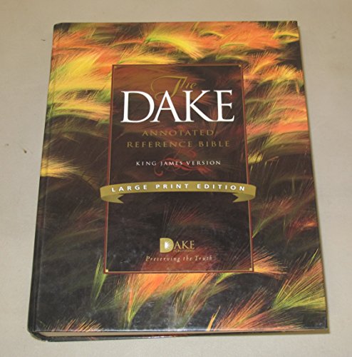 Dake Annotated Reference Bible-KJV-Large Print