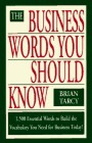 The Business Words You Should Know