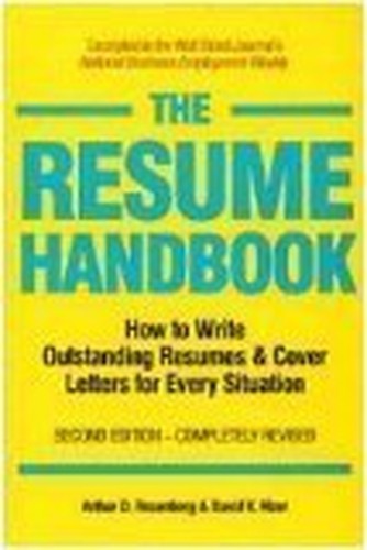 The Resume Handbook
