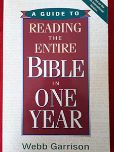A Guide to Reading the Bible in One Year 