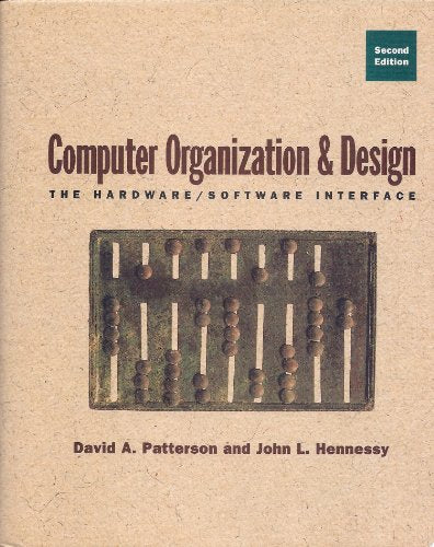 Computer Organization and Design