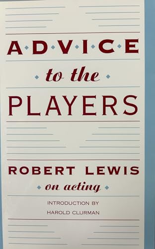 Advice to the Players
