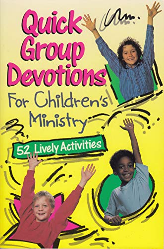 Quick Group Devotions for Children's Ministry