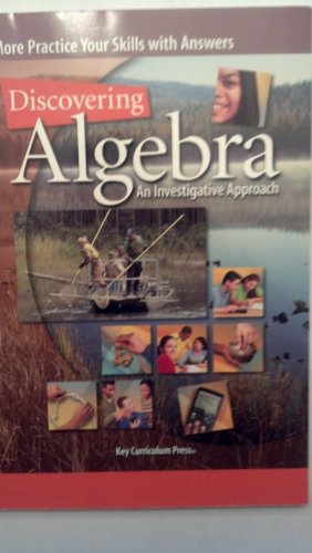 Discovering Algebra: More Practice Your Skills With Answers