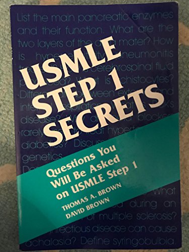 USMLE Step 1 Secrets