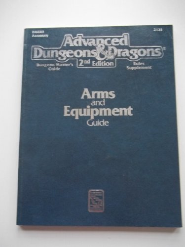Dungeon Masters Arms and Equipment Guide