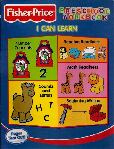 FisherPrice Preschool Workbook I Can Learn