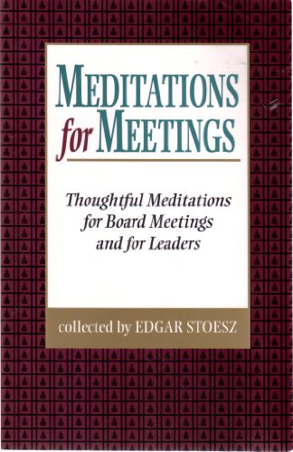 Meditations for Meetings