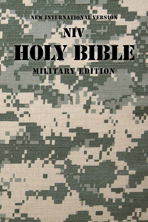 The NIV, Holy Bible, Military Edition, Compact, Paperback, Digi Camo