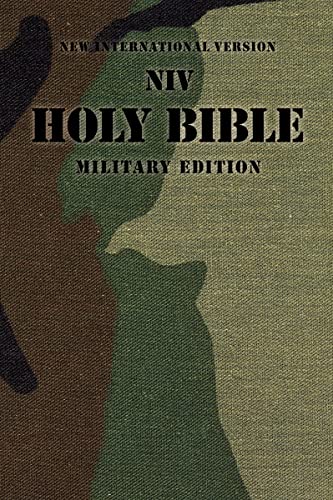 NIV, Holy Bible Military Edition, Paperback, Woodland Camo