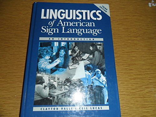 Linguistics of American Sign Language