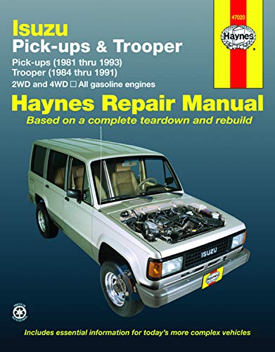Isuzu Trooper & Pick Up (81 - 93)