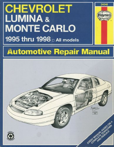 Chevrolet Lumina and Monte Carlo (95-98) Automotive Repair Manual