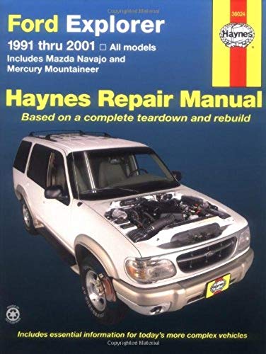Ford Explorer, Mazda Navajo and Mercury Mountaineer