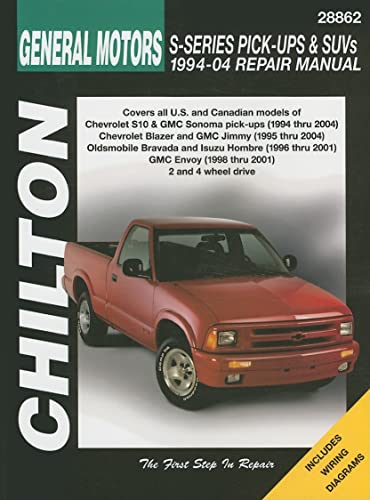 General Motors S-Series Pick Ups & SUVs (94 - 04) (Chilton)