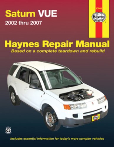 Saturn Vue Automotive Repair Manual