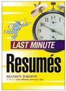 Last Minute Resumes 