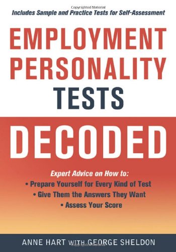 Crack Employment Personality Tests