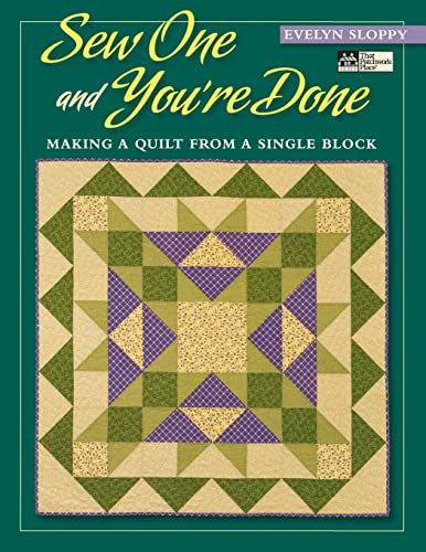 Sew One and You're Done