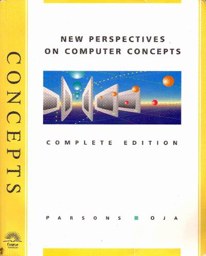 New Perspectives in Computing Concepts