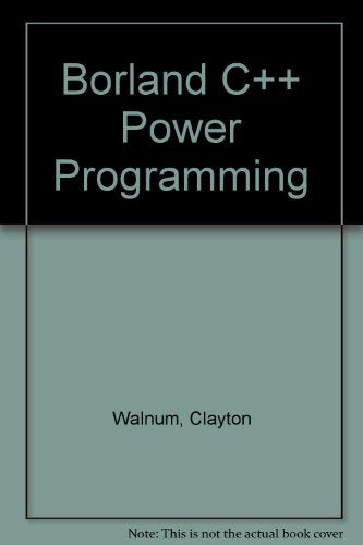 Borland C++ Power Programming