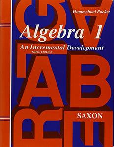 Saxon Algebra 1 Answer Key & Tests Third Edition 