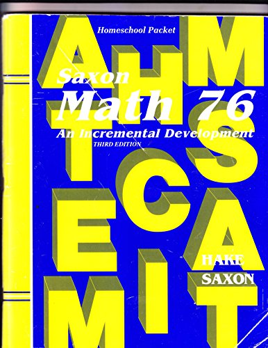 Math 76 3e Answer Key & Tests