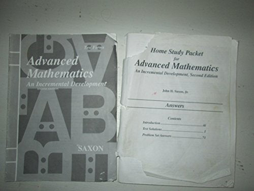 Advanced Math Test Forms