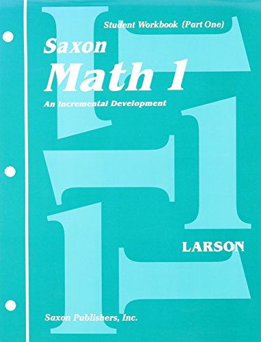 Saxon Math 1 Student Workbook (Part One)