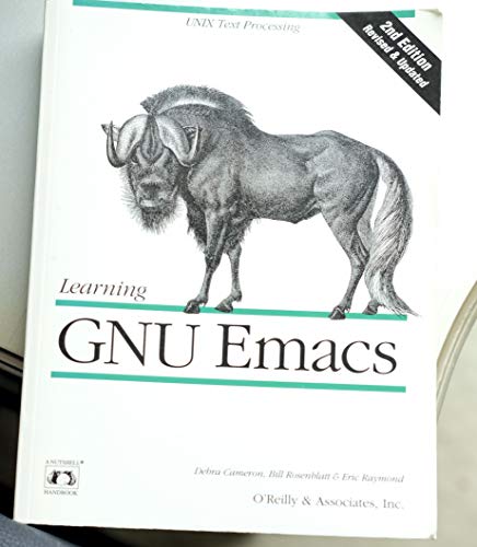 Learning GNU Emacs