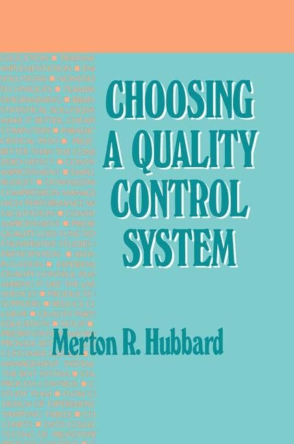 Choosing a Quality Control System