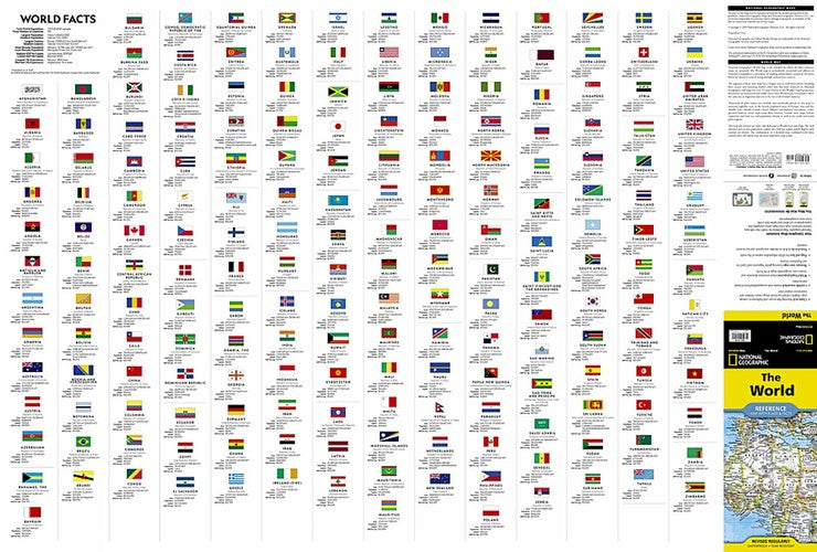 The World Reference Map (folded)