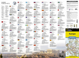 Europe Reference Map (folded)