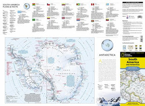 South America and Antarctica Map