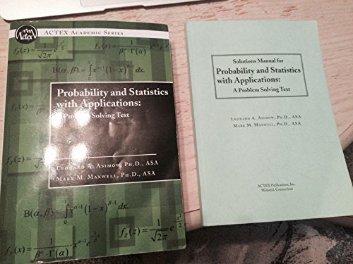 Probability and Statistics with Applications