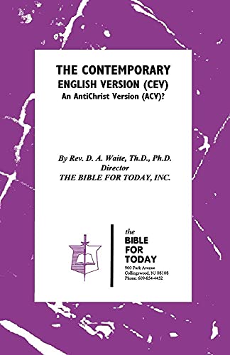 The Contemporary English Version (CEV)