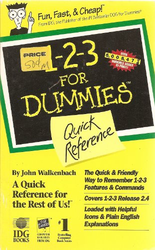 Lotus 1-2-3 For Dummies Quick Reference