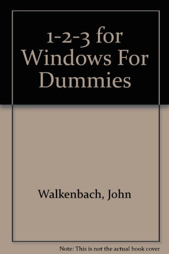 1-2-3 for Windows For Dummies
