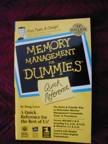 Memory Management for Dummies Quick Reference