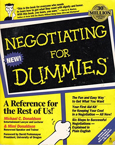 Negotiating For Dummies