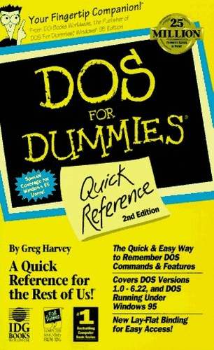 DOS for Dummies Quick Reference